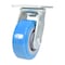 Vestil Polyurethane Swivel Caster 5 In. Diameter x 2 In. Width 771 Lb. Capacity Light Blue/Gray CST-KB-5X2PUP-S - alternate 1