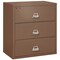 Fireking 3 Drawer, 1 Hr Fire & Impact Rated, 38" Wide Lateral Tan 3-3822-CTN - alternate 1