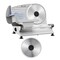 Vevor Electric Meat Slicer with Two 7.5" Blades and 0-0.6" Adjustable Thickness SL-520A - alternate 1