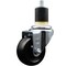 Service Caster 3'' Soft Rubber Wheel Swivel 1-7/8'' Expanding Stem Caster SCC-EX20S314-SRS-178 - alternate 1
