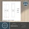 Vaxcel Shelby 2-Light Vanity Light, Natural Brass, Frosted Opal Glass, 5-In. Wide W0566 - alternate 4