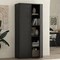 Manhattan Comfort Rivington 38in Bookcase Cabinet in Black BC004-BK - alternate 4