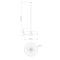 Z-Lite Valencia Modern Gold 1 Light Pendant 623P24-MGLD - alternate 4