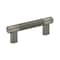 Amerock Bronx 3 in & 3-3/4 in 76mm & 96 mm Center-to-Center Gunmetal Cabinet Pull BP36557GM - alternate 1