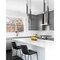Z-Lite Forest 5 Light Chandelier, Matte Black, 12 In W x 23.75 In H 919MP24-5R-MB-LED - alternate 2