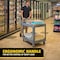 Rubbermaid Commercial Utility Cart, 500 lb Load Capacity, 2 Shelves, 44 in L, 25 1/2 in W, 39 in H, Ergonomic Handle 2192464 - alternate 3