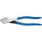 Klein Tools 8 1/8 in 2000 High Leverage Diagonal Cutting Plier Standard Cut Oval Nose Uninsulated D2000-28 - alternate 1