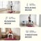 Squatz 2-in-1 Walking Pad Treadmill with Vibration Plates, Compact Under Desk Walking Pad with Remote SQWPV15PK - alternate 3