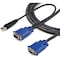 Startech.Com 10 ft 2-in-1 Ultra Thin USB KVM Cable SVECONUS10 - alternate 1