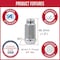 Coyote Wheel Accessories WHEEL INSTALLATION KIT 8 Lug Kit 14 Millimeter x 15 Thread Size 60 Degree Conical Spline Drive 60K848 - alternate 2