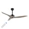 Jonathan Y Aldrin 50" Modern Minimalist Iron/Plastic Mobile-App/Remote-Controlled 6-Speed Razor Ceiling Fan, Gra JYL9715B - alternate 1