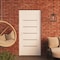 Vdomdoors Front Exterior Prehung Metal-Plastic Door, Manux 8415 White Silk, Side Sidelite Transom, Office Com MANUX8415EXD-WS-W30+12xH80-RH - alternate 2