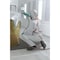 3M Disposable Coverall, Knit Cuffs & Attached Hood, White/Red, L, 4565-BLK-L, 25/Case 7000109047 - alternate 3