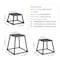 Vevor 12/18/24 Inch Plyometric Jump Box Fitness Exercise Plyo Box Step Cross SS-B-12-18-24 - alternate 3