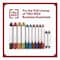 Tru Red Tank Dry Erase Markers, Broad Chisel Tip, Assorted Colors, 12PK TR61454 - alternate 2