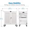 Tripp Lite Charging Station, 36.1 in H, White CSC32USBWHG - alternate 9