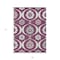 Homeroots 9' X 12' Eggplant Ivory And Gray Medallion Washable Indoor Outdoor Area Rug 589606 - alternate 2
