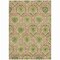 Homeroots 8' X 10' Olive Green And Fern Green Medallion Washable Indoor Outdoor Area Rug 587797 - alternate 4