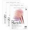 Strathmore 200 Series Sketch Pad, Tape Binding, 100 Sheet, 9x12 inch, 3PK P25-509-1 - alternate 1