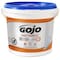 Gojo Hand and Surface Wet Towels, Bucket, 130 Wipes per Container, Citrus, Moisturizing, Blue, 4 PK 6298-04 - alternate 1