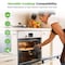 Nutrichef 13-Inch Flat Cast Iron Pizza Pan NCCIPD - alternate 2