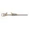 Werner Fixed I-Beam Anchor, 27 in Length, 425 lb Weigth Capacity, Steel Anchor, Swivel D-Ring A460000 - alternate 1