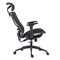 Homeroots Black Adjustable Height Swivel Rolling Office Chair 638374 - alternate 3