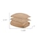 Homeroots Beige King Cotton Blend 300 Thread Count Washable Duvet Cover Set 528253 - alternate 2