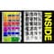 Florida Tools Internal Hex Drive Cup-Point Asst Set Screw Asst Kit 24 Sizes Metric Black Stainless Steel 707 pcs FT707-IHEX - alternate 2
