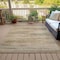 Homeroots 5' X 8' Taupe And Beige Abstract Washable Indoor Outdoor Area Rug 631120 - alternate 2