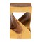 Bali & Pari Rapha Hand-carved Suar Wood Side Table 259-14285-ZORO - alternate 3