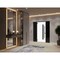 Vdomdoors Front Exterior Prehung Steel Door Ronex0144 Grey 2 Sidelight Exterior Windows Sidelites Entry Metal RONEX0144EXD-GRE-W14+36+14 X H80-RH-I - alternate 4