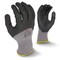 Radians Coated Glove, Foam Dipped Nitrile, Black/Gray, M 1 PR RWG12M - alternate 2