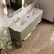 James Martin Vanities Lucian 72" Double Vanity, Pebble Oak, w/ 3 CM Siberian Silestone Top w/FreePower Wireless Charger D704-V72-PBO-FSFR - alternate 3
