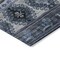 Homeroots 3' X 5' Blue Gray And Charcoal Tribal Washable Indoor Outdoor Area Rug 615398 - alternate 5
