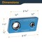 Powertec Router Bit Vise Magnetic, Router Bit Holder, 1/4 in. & 1/2 in. Shank with One-Way Bearing 71974N - alternate 3