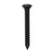 Auveco #10 x 1 1/2in Phillips Oval Head.Tapping Screw - Black Oxide, 100PK 11092 - alternate 1