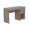 Homeroots 47" Light Gray Computer Desk With Two Drawers 403781 - alternate 1