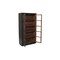 Homeroots 42in Dark Gray Solid Wood Frame China Cabinet With Five Shelves 489037 - alternate 2