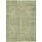 Homeroots 5' X 8' Sage Green And Brown Oriental Washable Indoor Outdoor Area Rug 603882 - alternate 3