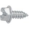 Auveco Slotted Hex Washer Head Tapping Screw #14 x 5/8in - Zinc, 100PK 24140 - alternate 1