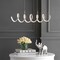 Jonathan Y Ali 31" Dimmable Adjustable Integrated LED Metal Linear Pendant, Chrome JYL7024A - alternate 4