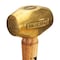 Abc Hammers 3 lb. Brass Hammer with 12.5" Wood Handle ABC3BW - alternate 3