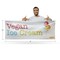 Signmission Vegan Ice Cream, 36 Inch x 96 Inch, Vinyl Banner B-96-30911 - alternate 2