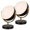 Jonathan Y Orion 12" Modern Contemporary Adjustable Rotating Globe w/Sliding Diffuser Shield LED Table Lam, 2PK JYL6019A-SET2 - alternate 1
