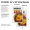 Signmission Homemade Chili, Vinyl Decals Only 24 Inch x 36 Inch, Vinyl Decal, 2PK DSB-2436-2PACK-Homemade Chili - alternate 2