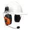 Isotunes Rechargeable Earmuffs Bluetooth-Enabled Earmuffs Helmet Mount, 21 NRR NRR, Orange IT-70 - alternate 1