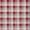 Homeroots 8' X 10' Red Gray And Beige Plaid Washable Indoor Outdoor Area Rug 601431 - alternate 4