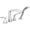 Delta Stryke Roman Tub Trim with Hand Shower, 11 in, Lumicoat Chrome T4776-PR - alternate 1