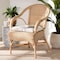 Bali & Pari Reinu Natural Rattan Dining Chair 253-13659-ZORO - alternate 2